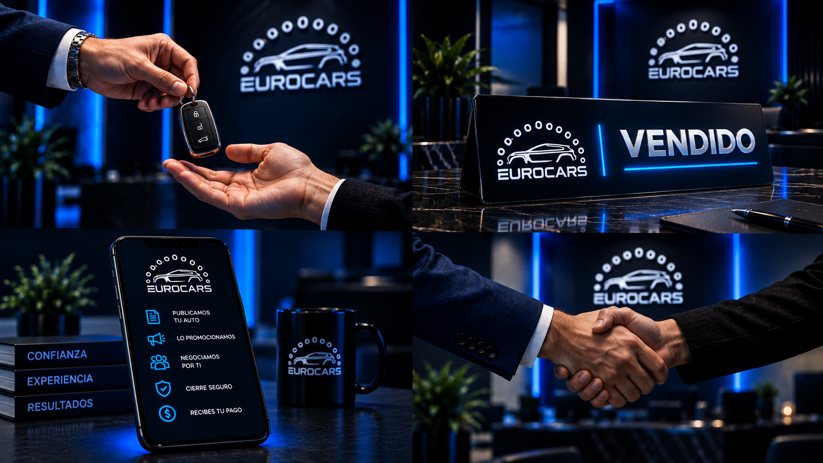 Eurocars: entrega de llaves, promoción y venta de vehículos